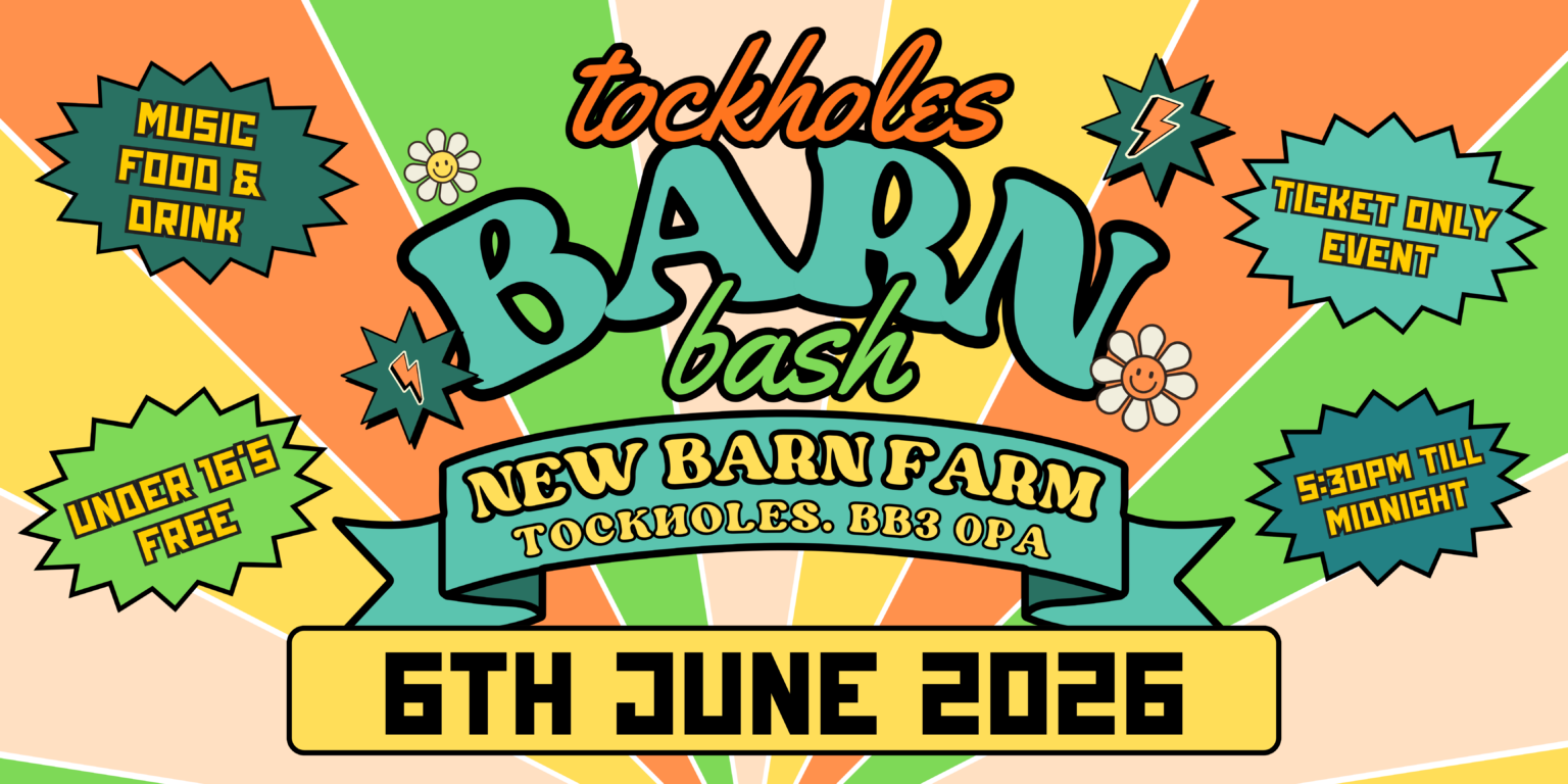 Tockholes Barn Bash 2026 Header Banner
